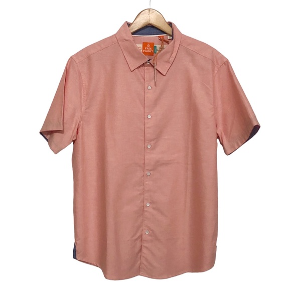 NWT Free Planet Button Up Shirt - Picture 3 of 11